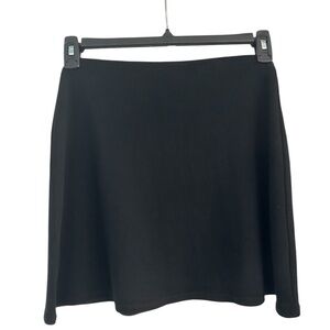 Vintage Gap Wool Skater Skirt in Black - Size M